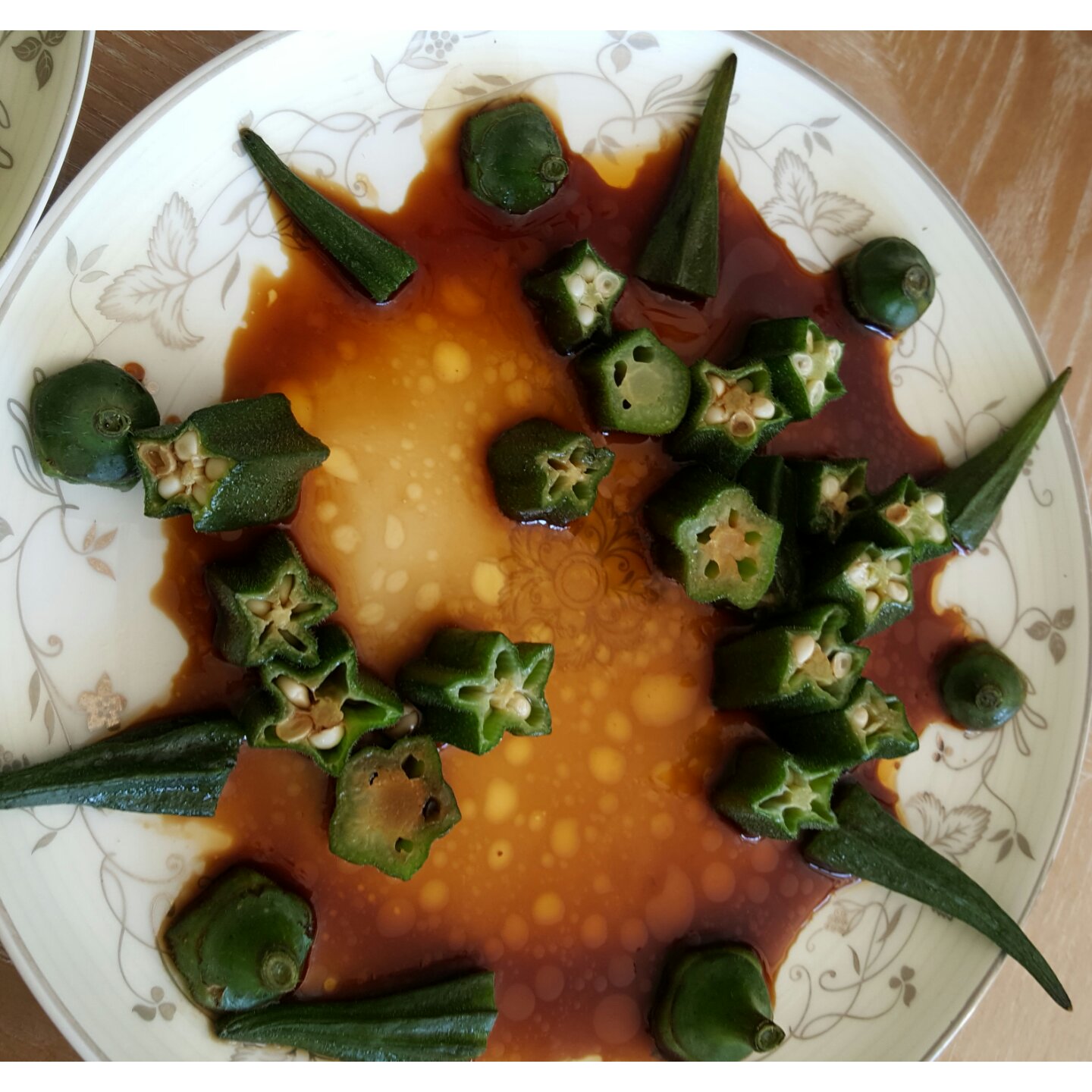 【白灼秋葵】清爽简单