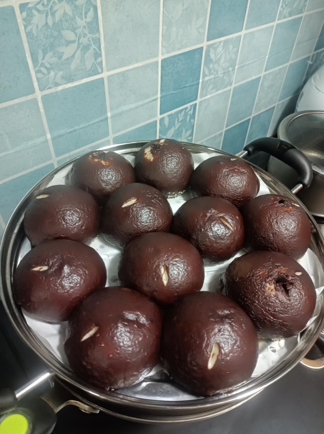 【秋日限定】香薯栗子馒头