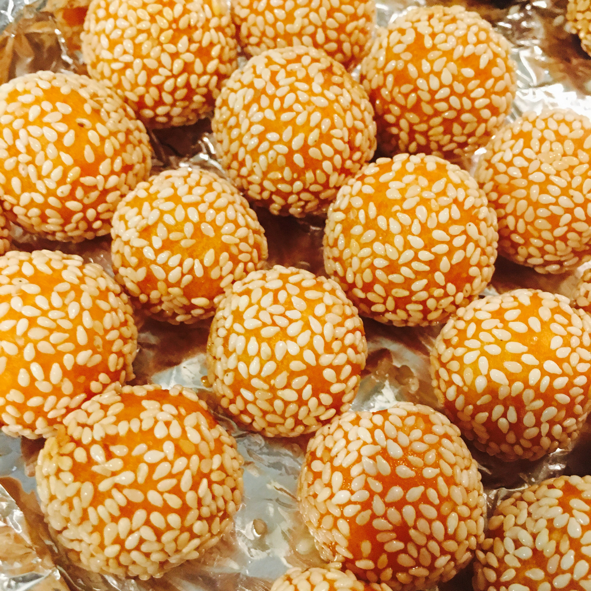 lazygirl做的地瓜小麻团