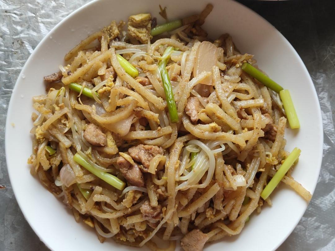 陕西私房炒饼[内附饼丝做法]