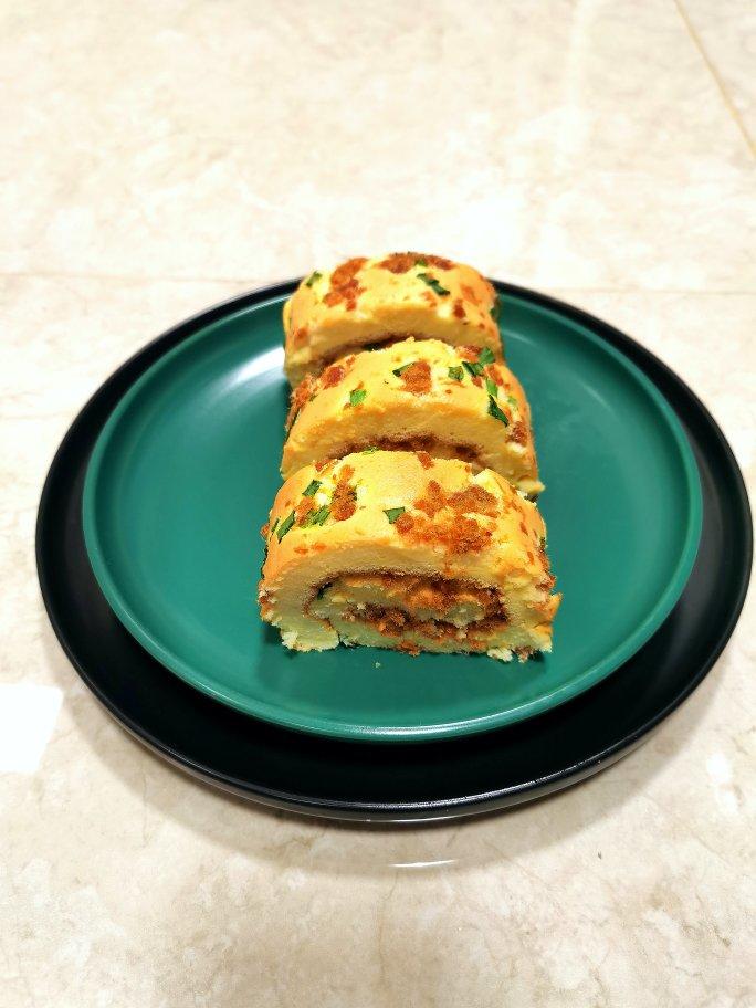 肉松蛋糕卷                 木糖醇