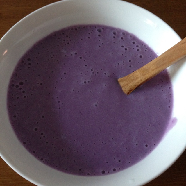 牛奶紫薯