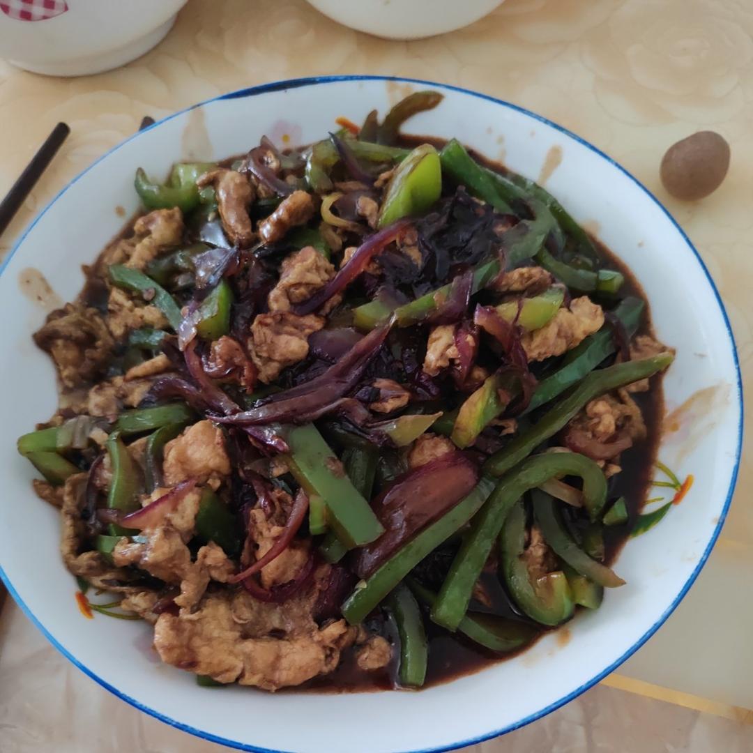 下饭菜 洋葱柿子椒炒蛋