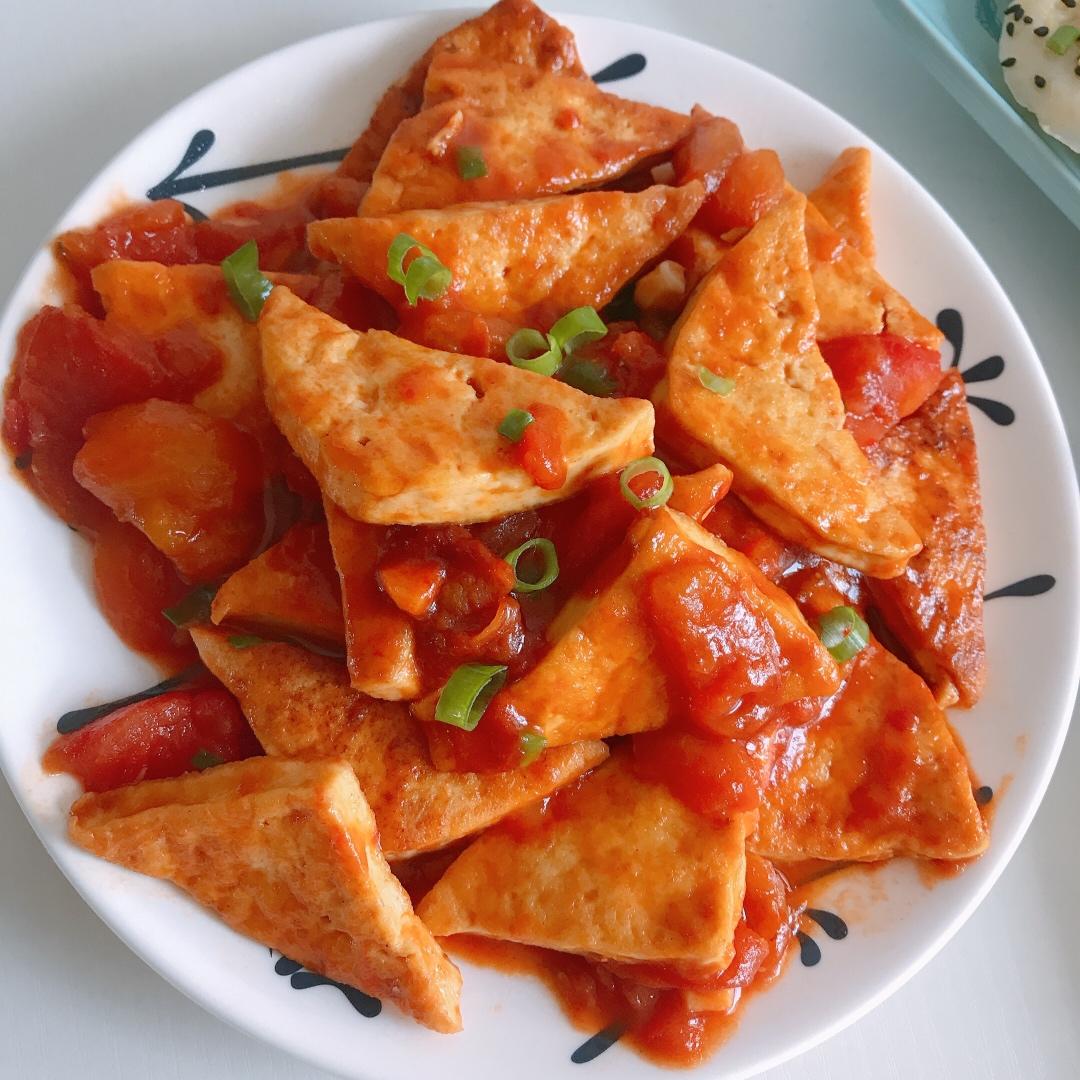 番茄烧豆腐