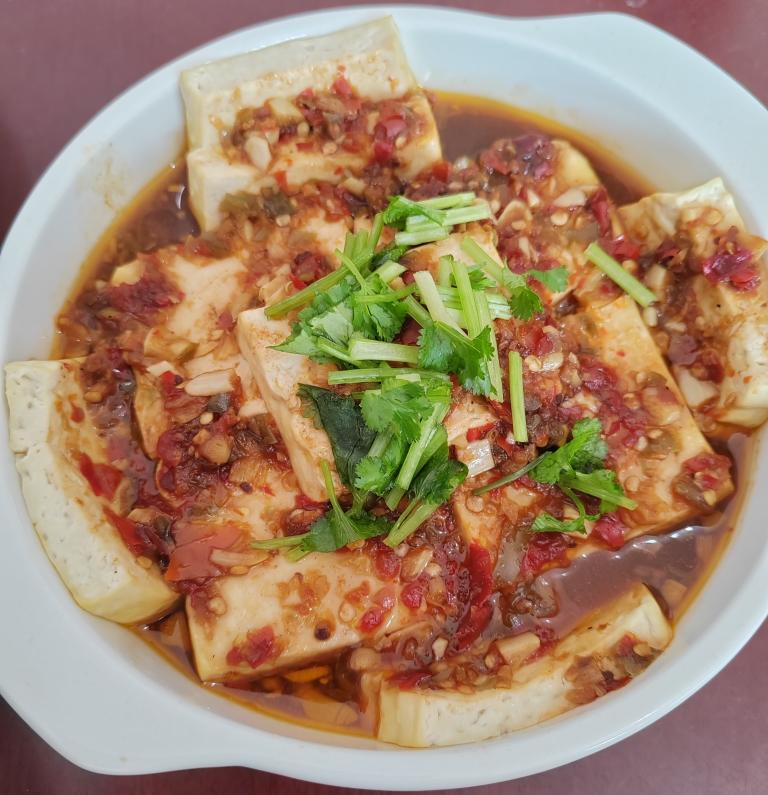 剁椒蒸豆腐