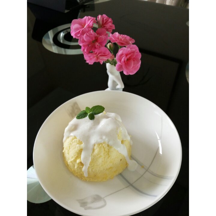 乐葵萨瓦林4寸柠檬戚风蛋糕