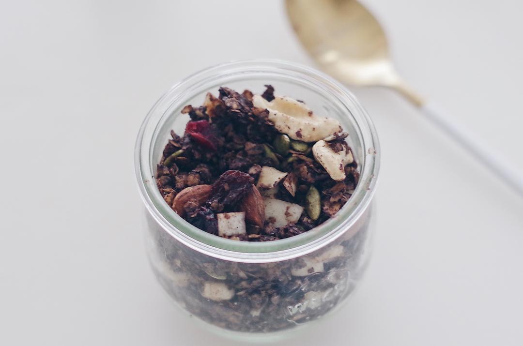 巧克力早餐麦片丨健康·零食