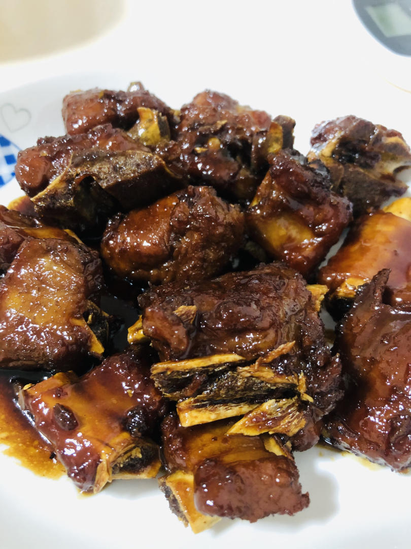 糖醋排骨/糖醋小排（不放油）（12345口诀做出正宗上海本帮）