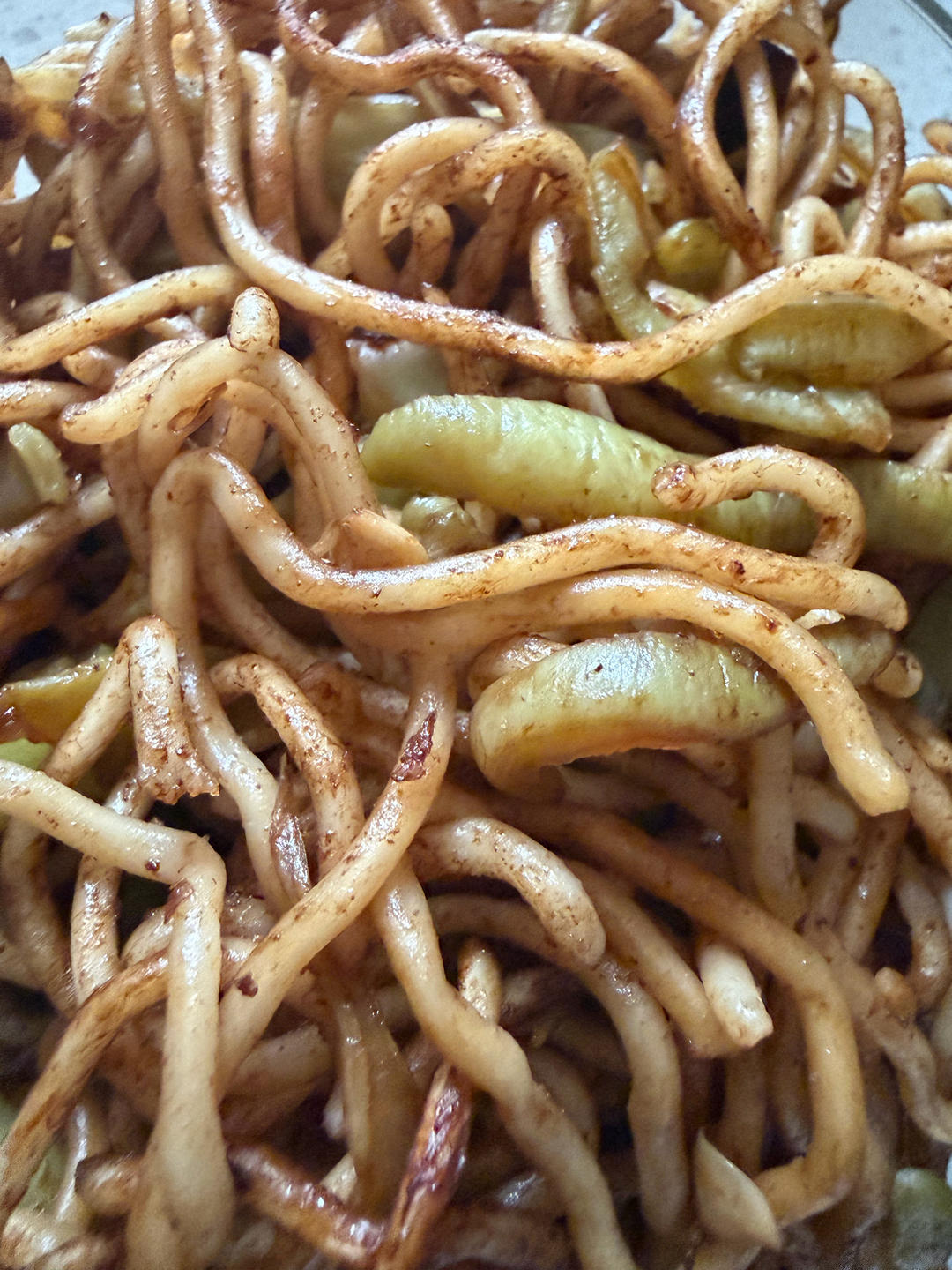 地道老北京扁豆焖面 豆角焖面 太好吃小心吃撑哦