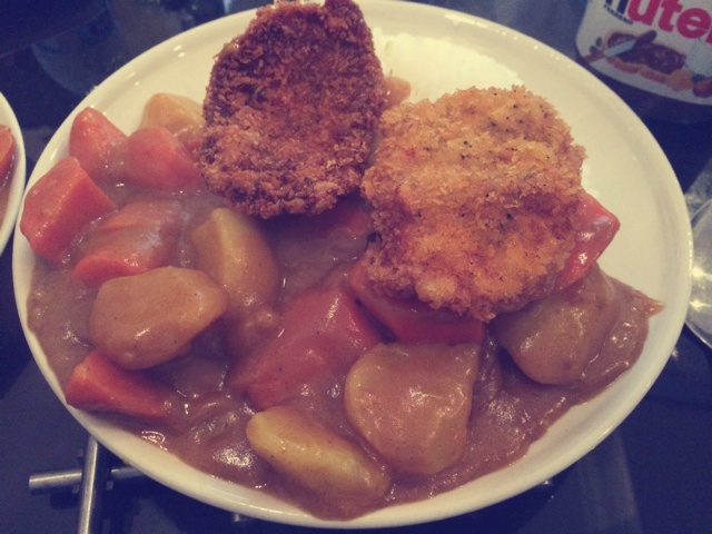 炸猪排咖喱饭