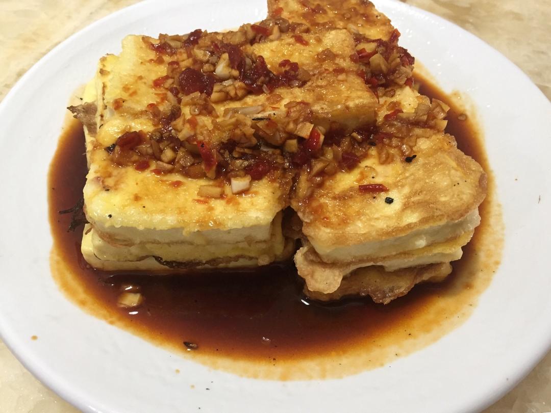 韩式煎豆腐 Side Dish Tofu