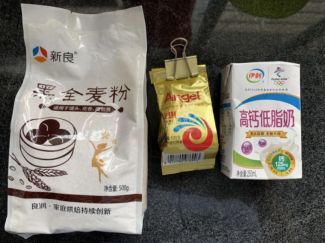 纯奶手撕吐司的做法 步骤1