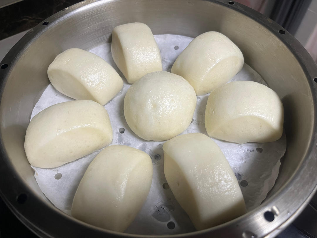 一发奶香小馒头，口感特别好！