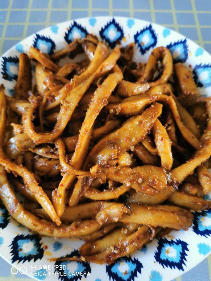 干煸手撕杏鲍菇