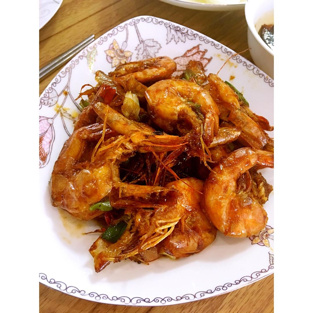 油焖大虾