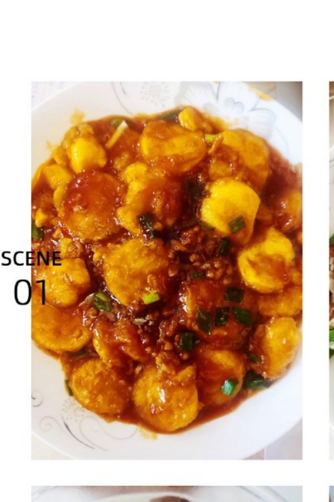 好吃到舔盘的茄汁日本豆腐