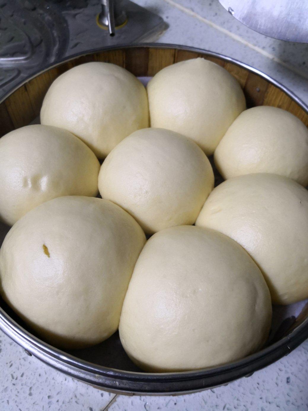 有着面包口感的红糖馒头（一次发酵）