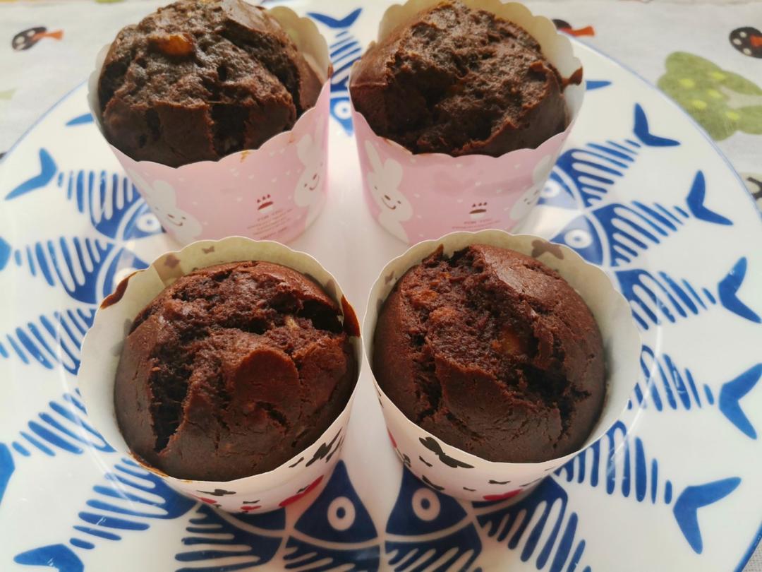 香蕉巧克力马芬