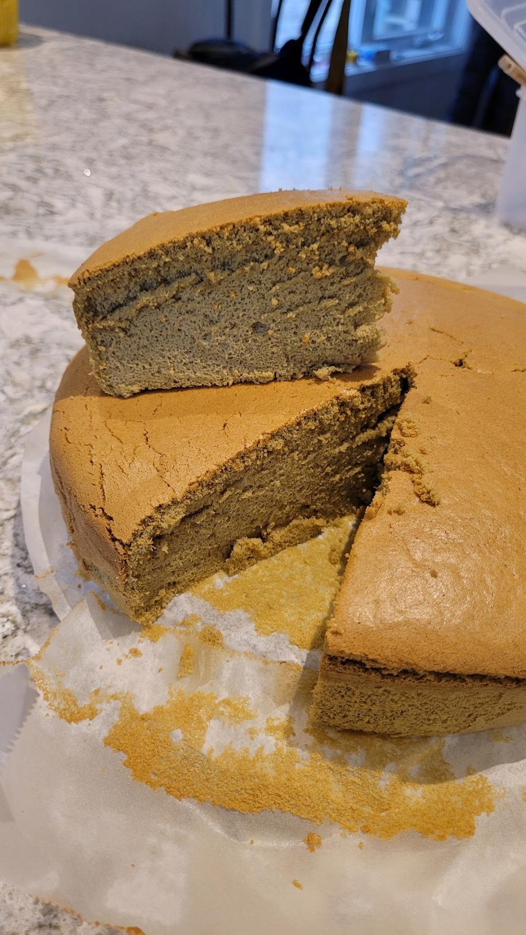 古早蛋糕·烫面水浴法·附8、9 、11寸配方