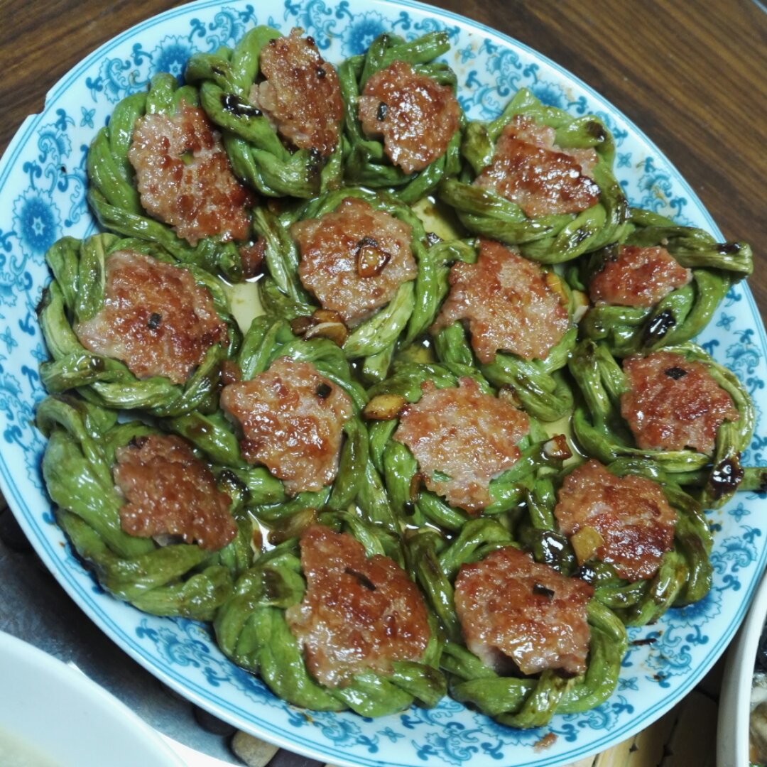 豇豆酿肉