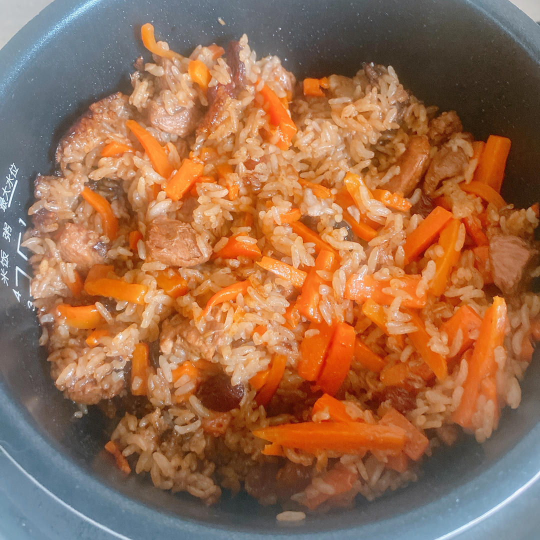 新疆抓饭（简单又好吃的电饭锅版）