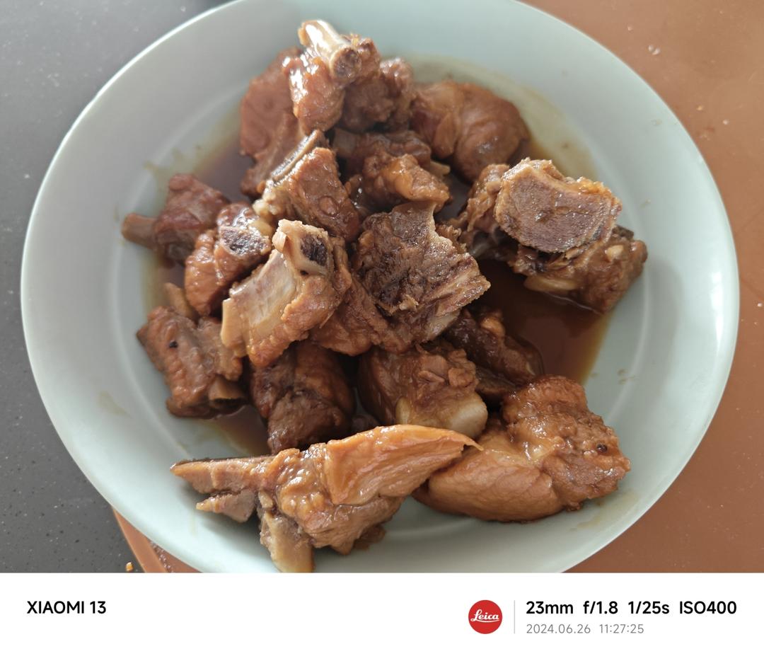 糖醋排骨/糖醋小排（不放油）（12345口诀做出正宗上海本帮）