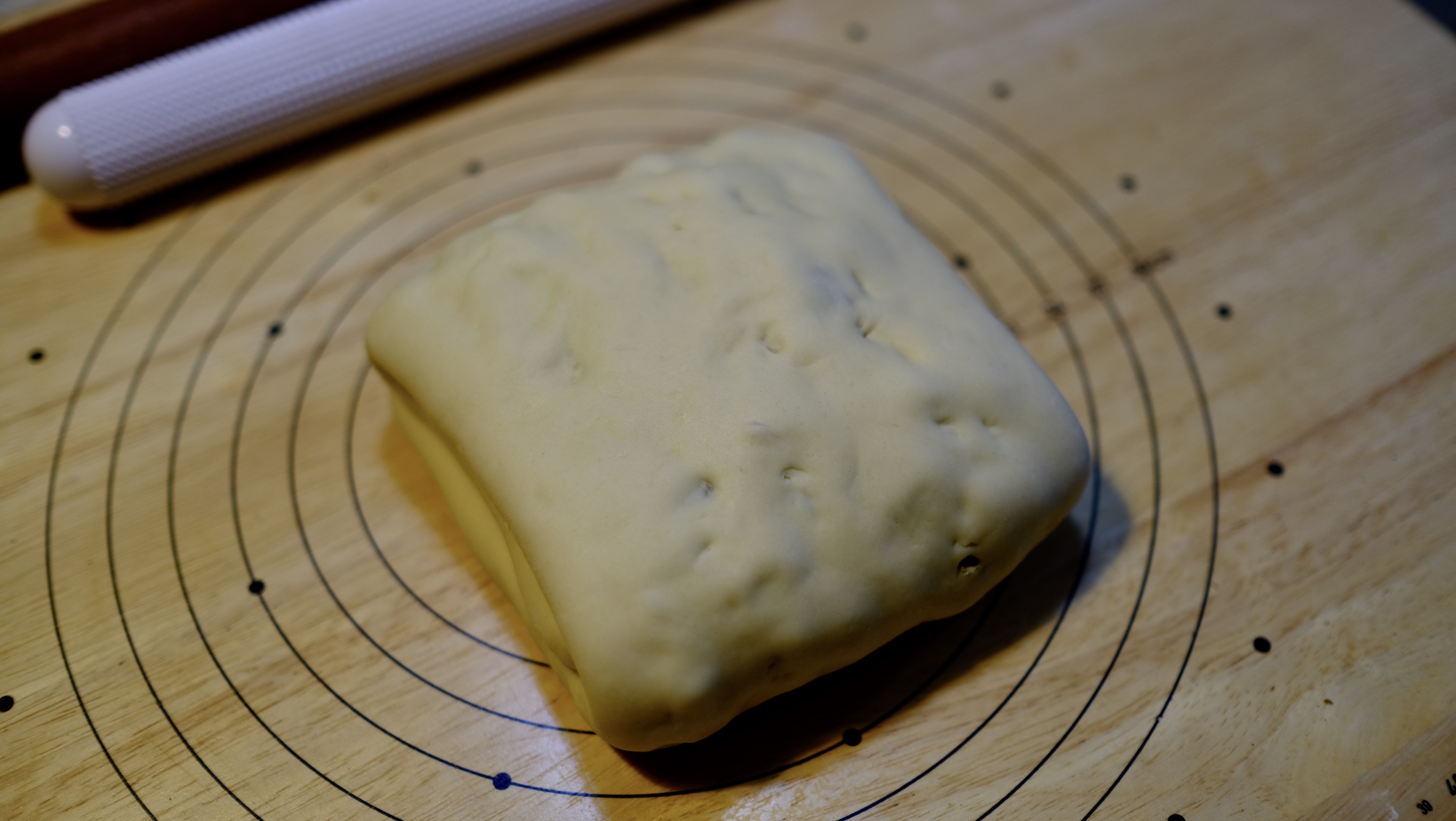 核桃提子面包块的做法 步骤3