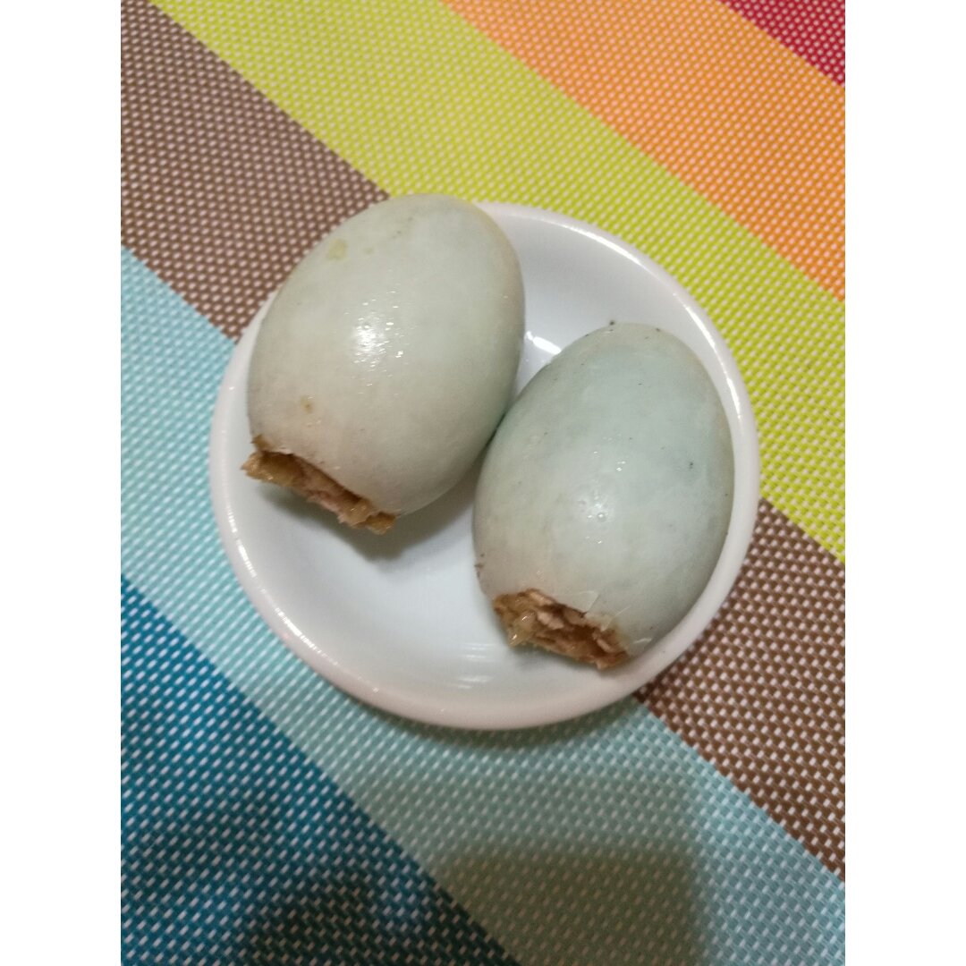 咸鸭蛋蒸糯米