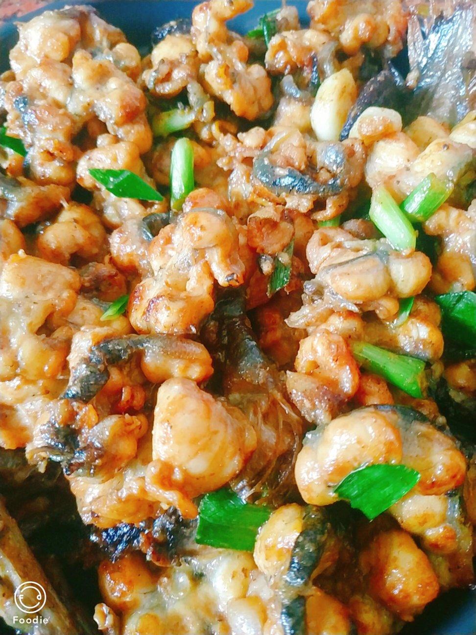 香菇大蒜烧鳗鱼