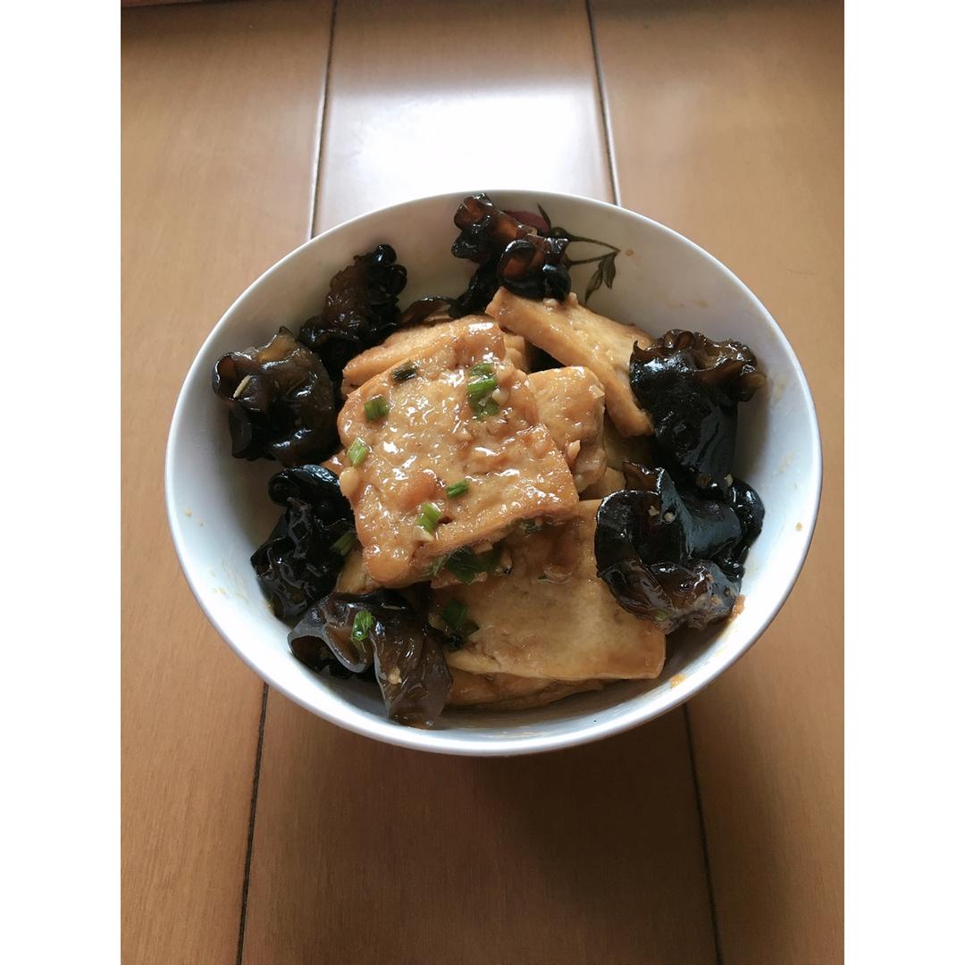 鱼香煎豆腐