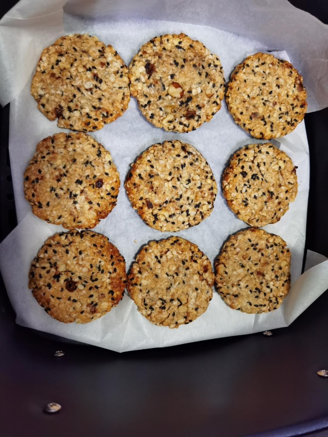🔥酥掉渣的燕麦饼干🍪