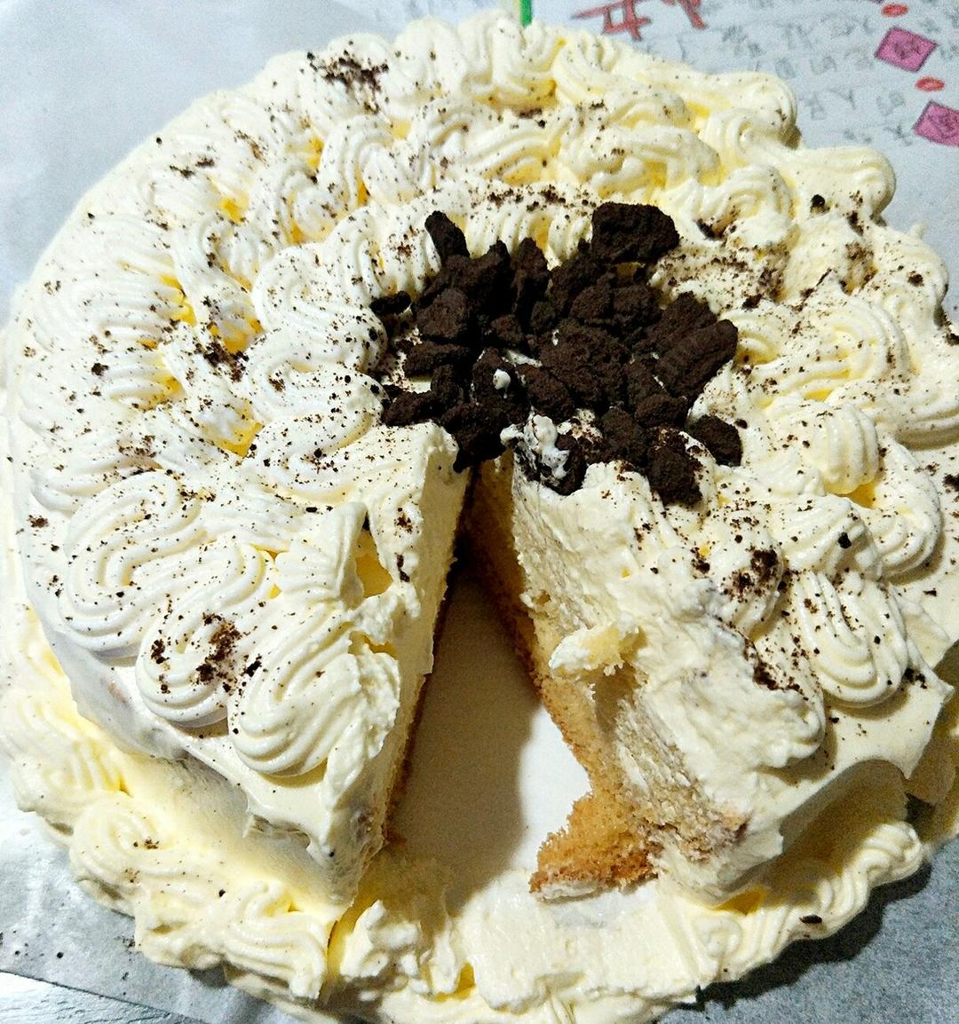 《Tinrry+》草莓奶油蛋糕（8寸配方）