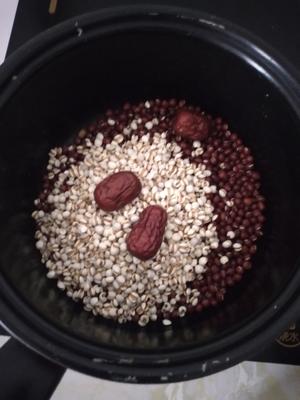 红豆藜麦粥的做法 步骤1