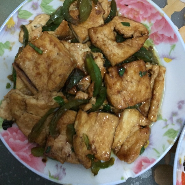家常煎豆腐