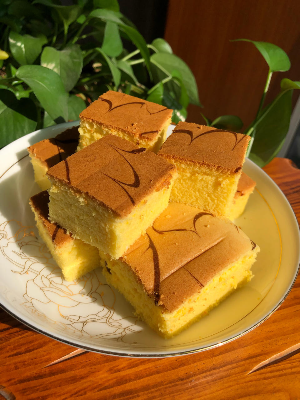 28×28金盘切块蛋糕