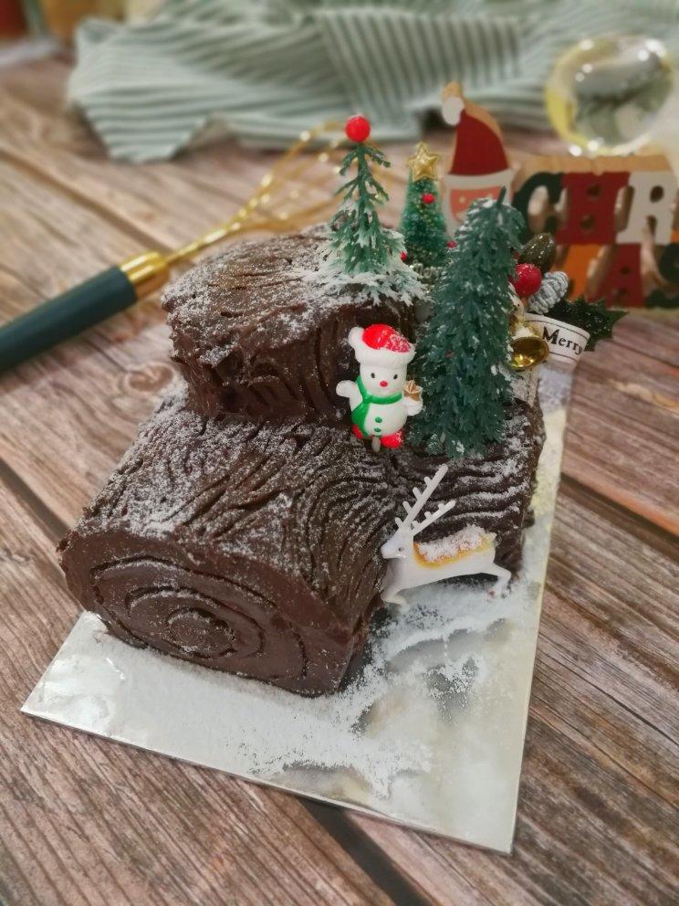 圣诞树桩蛋糕（完全攻略）