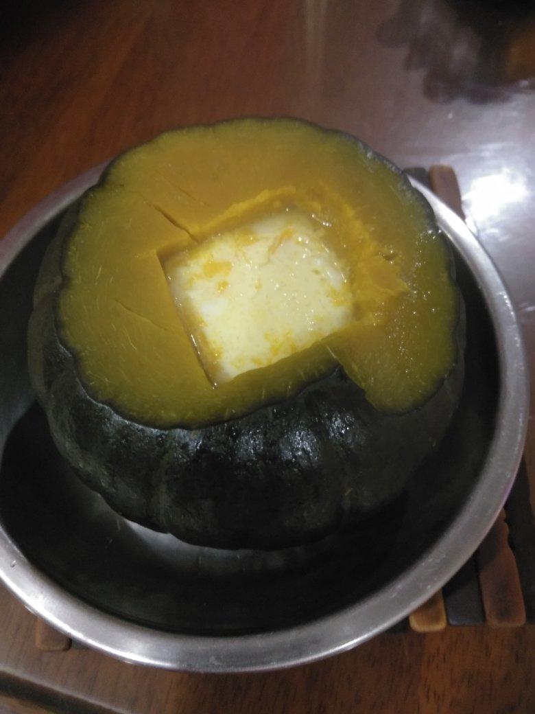好吃的贝贝南瓜蒸蛋