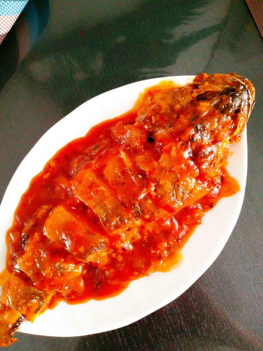 快乐天涯草做的糖醋鱼(媲美饭店超简单高颜值)