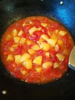 [纯素Vegan］番茄烩土豆的做法 步骤7