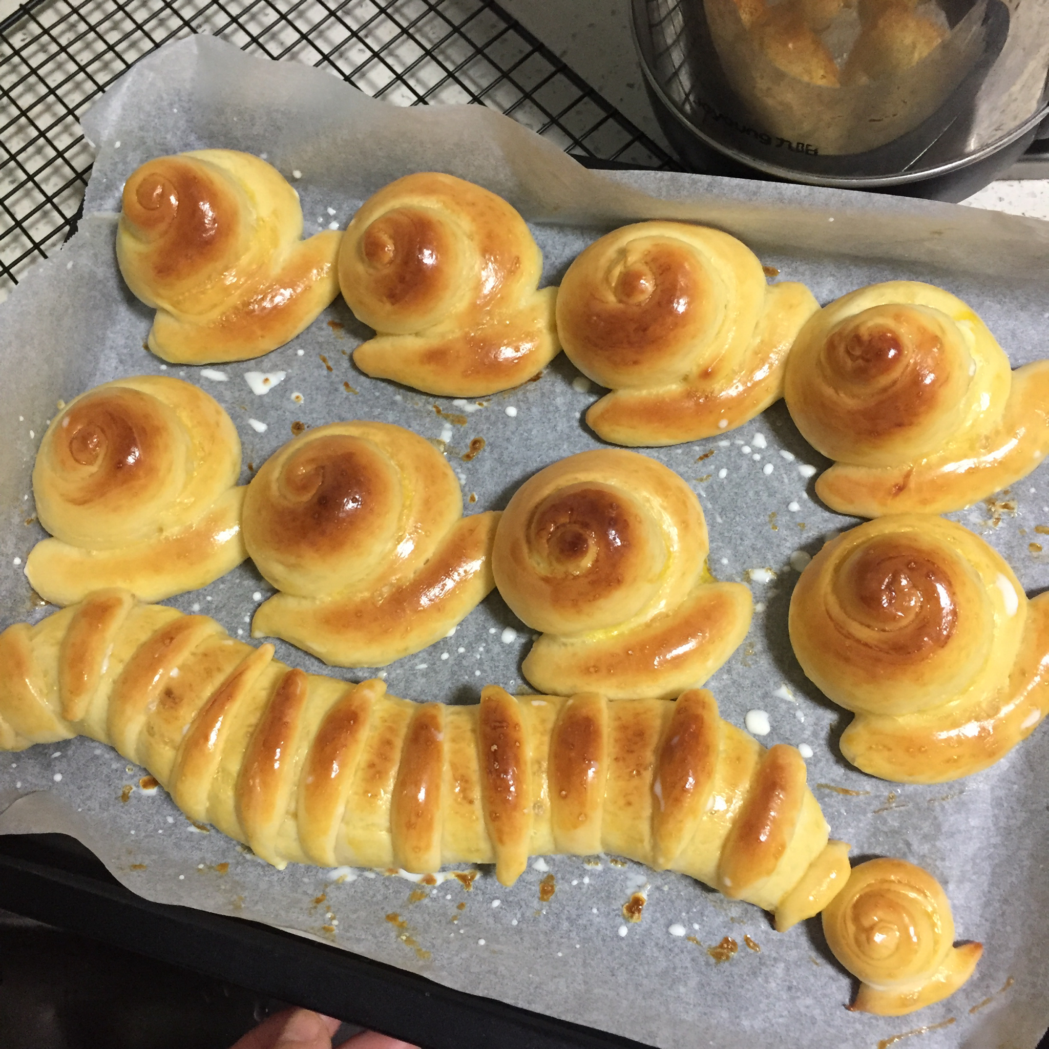 蜗牛面包