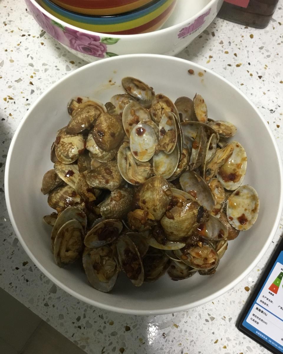 爆炒花甲