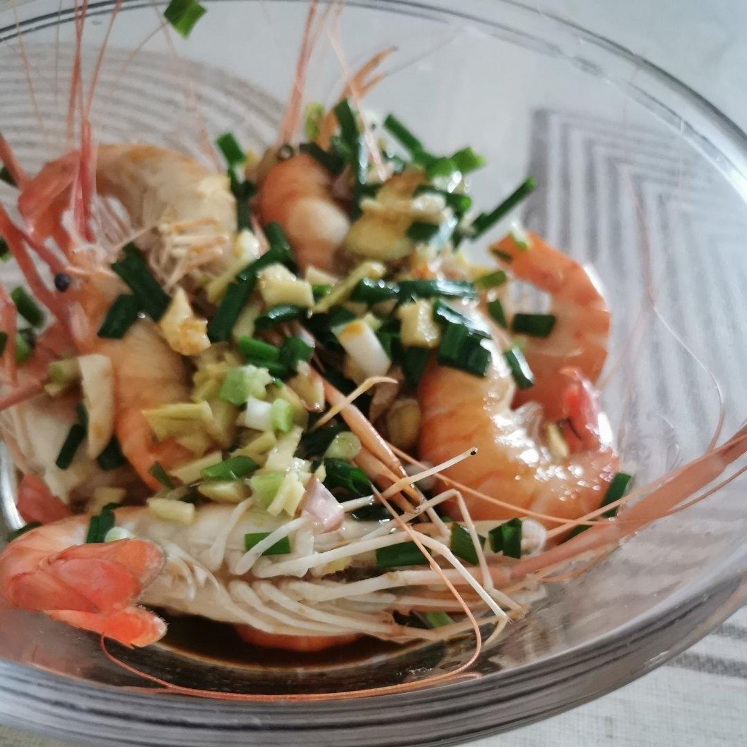 三步完成的酱油河虾