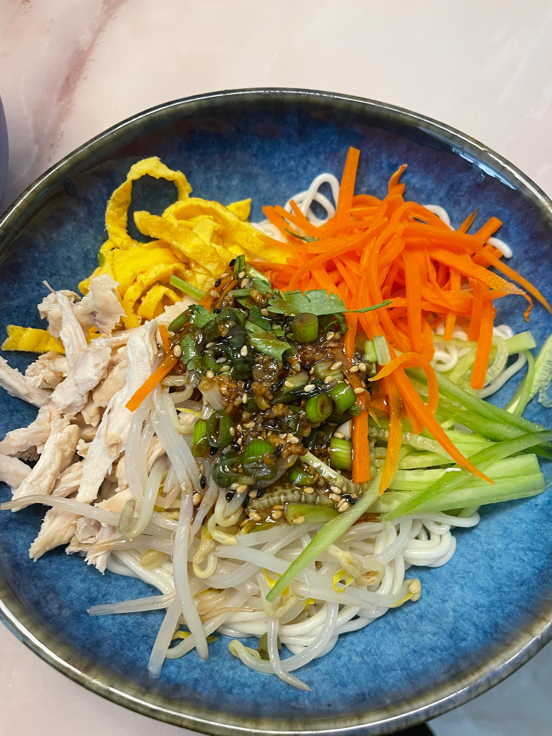 一人食 ｜ 椒麻麻麻鸡丝凉面（快手懒人版）