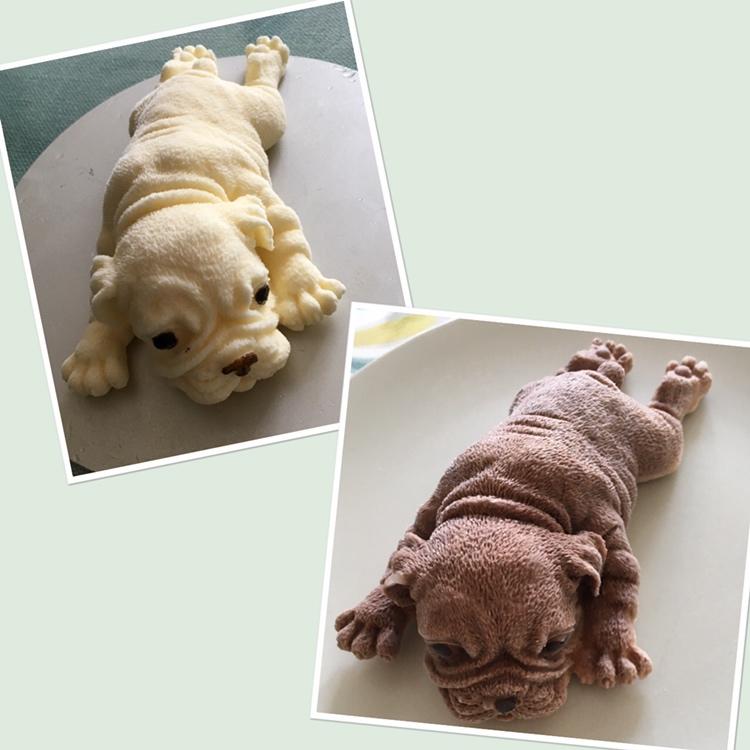 网红沙皮狗慕斯蛋糕