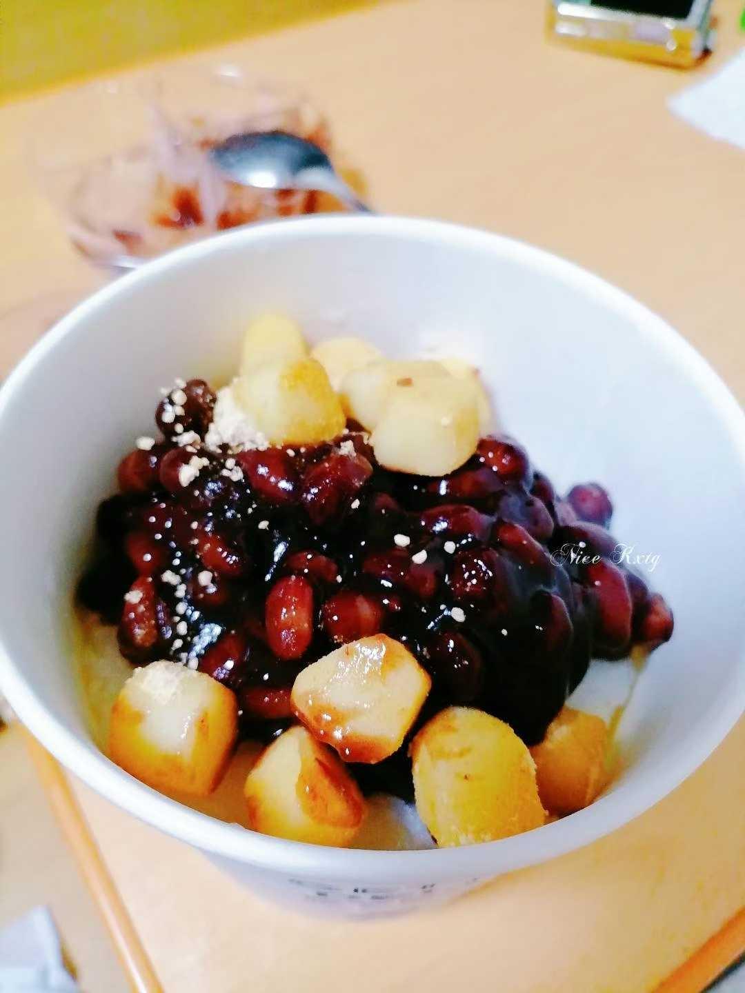 独属于延边人的冬日浪漫 经典【豆粉年糕雪冰】一年四季的餐后冷饮