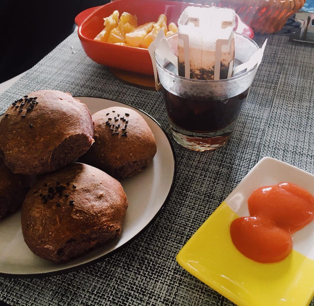 黑米小餐包