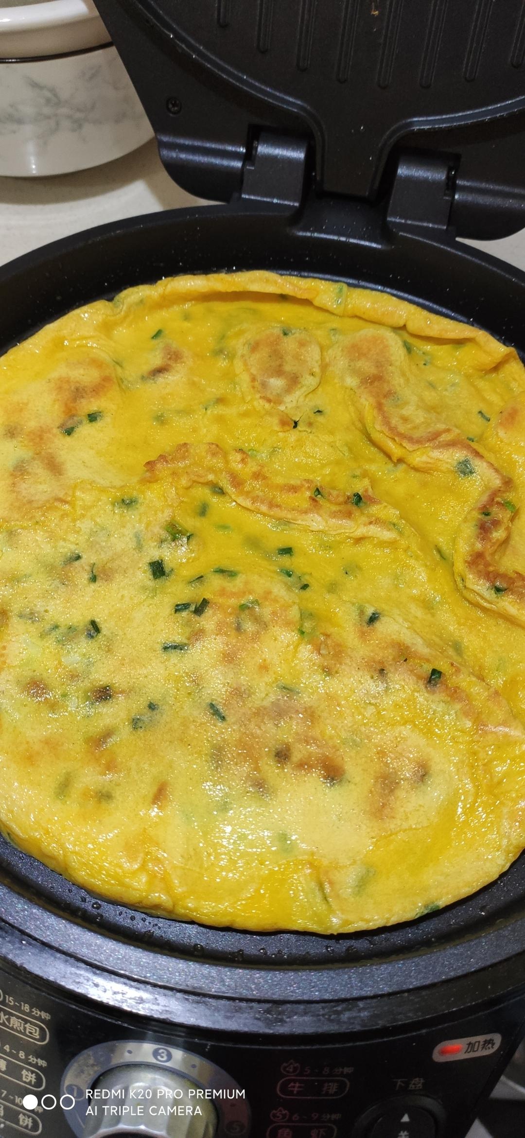 鸡蛋饼｜（小麦面粉）简单易学！！