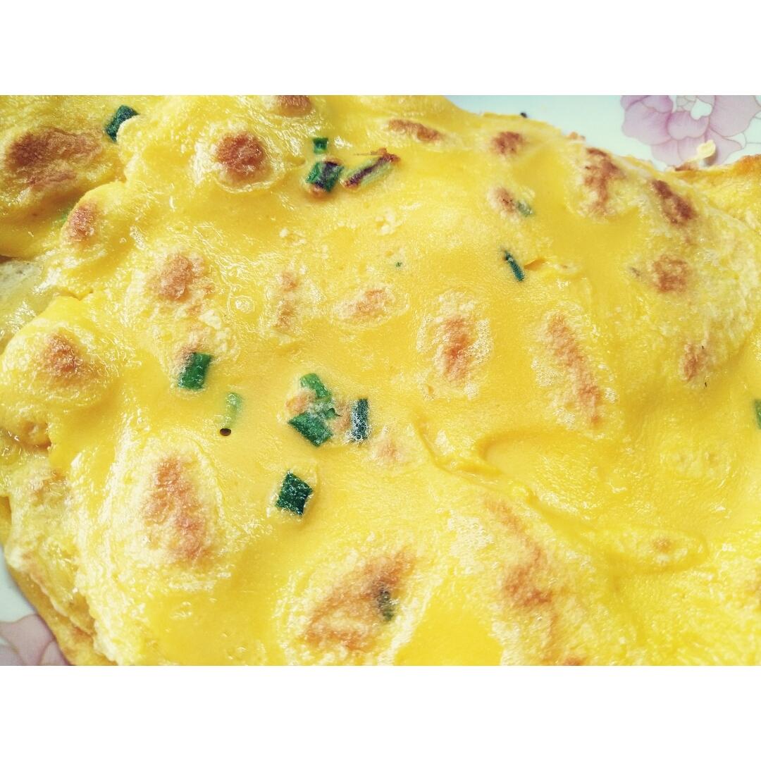 葱花鸡蛋饼