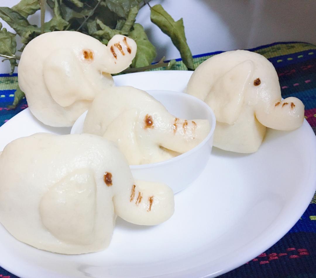 小象蜜豆包-小兔子热狗包