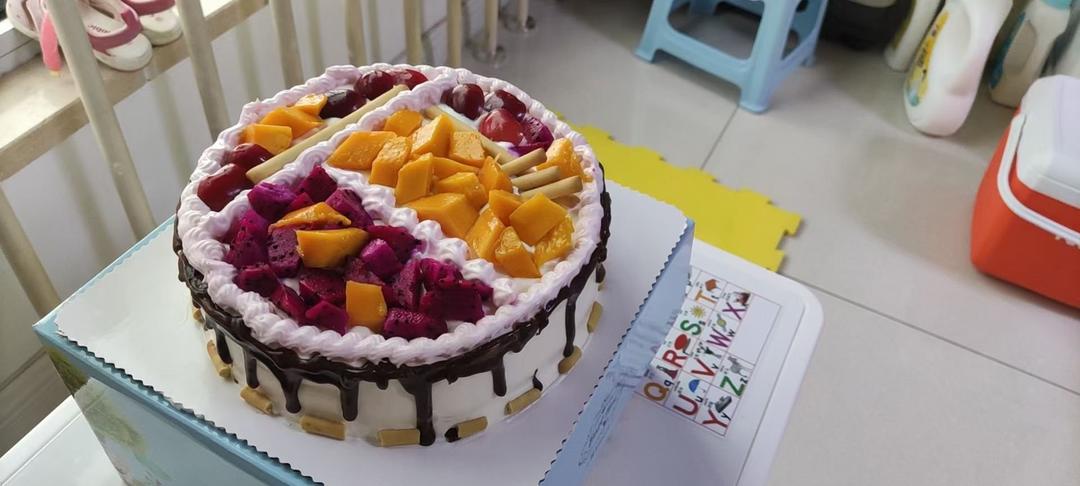 8寸 戚风蛋糕 生日蛋糕胚